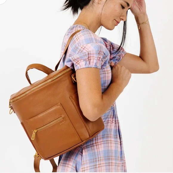 Fawn Design Brown Mini Diaper Bag - Picture 2 of 8